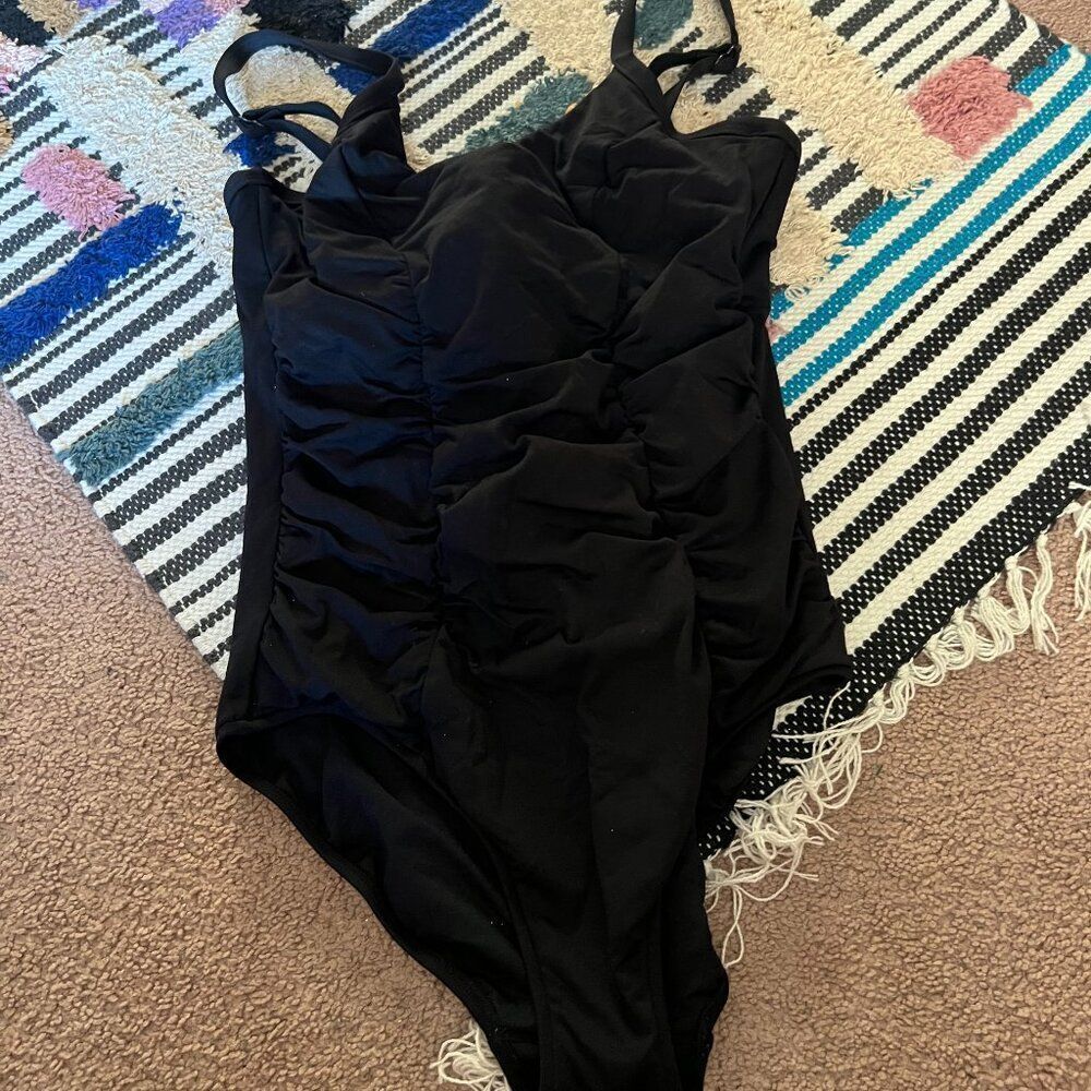 Seafolly‎ black swimsuit 14